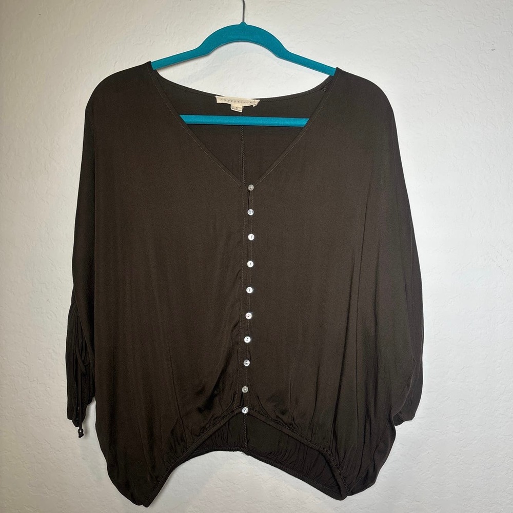LOVESTITCH OLIVE GREEN BLOUSE